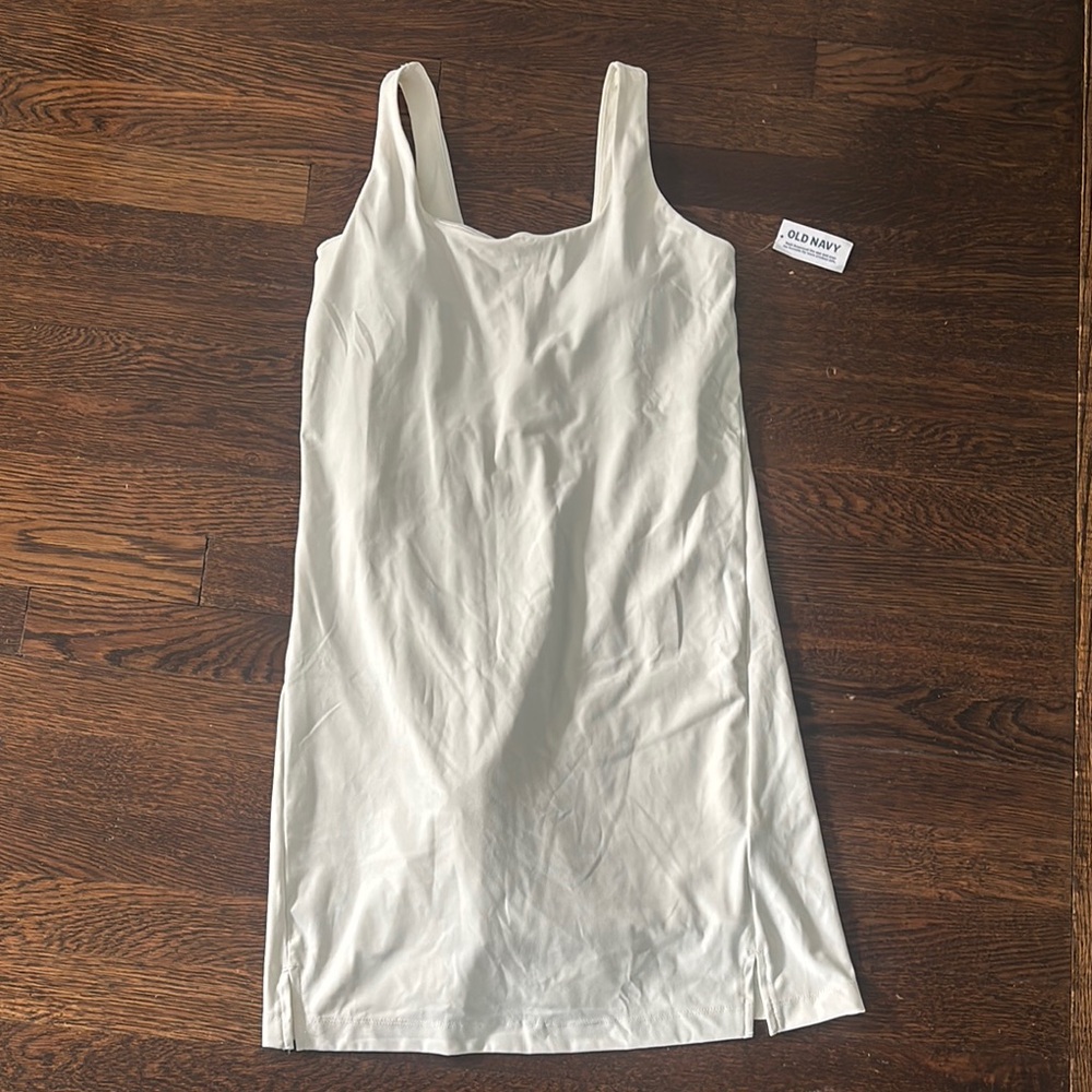 Old Navy White Mini Active dress
